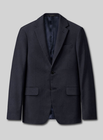 Lanificio Zegna Trofeo Ebony Blue Wool Jacket