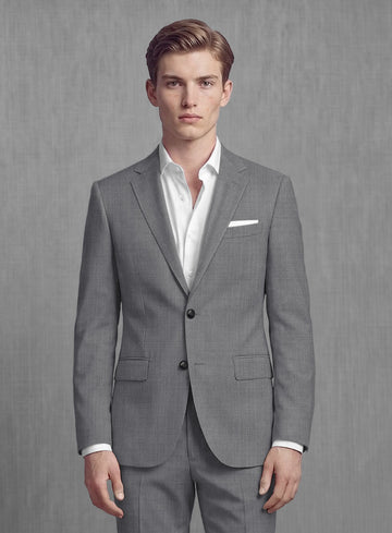 Lanificio Zegna Trofeo Gray Wool Jacket
