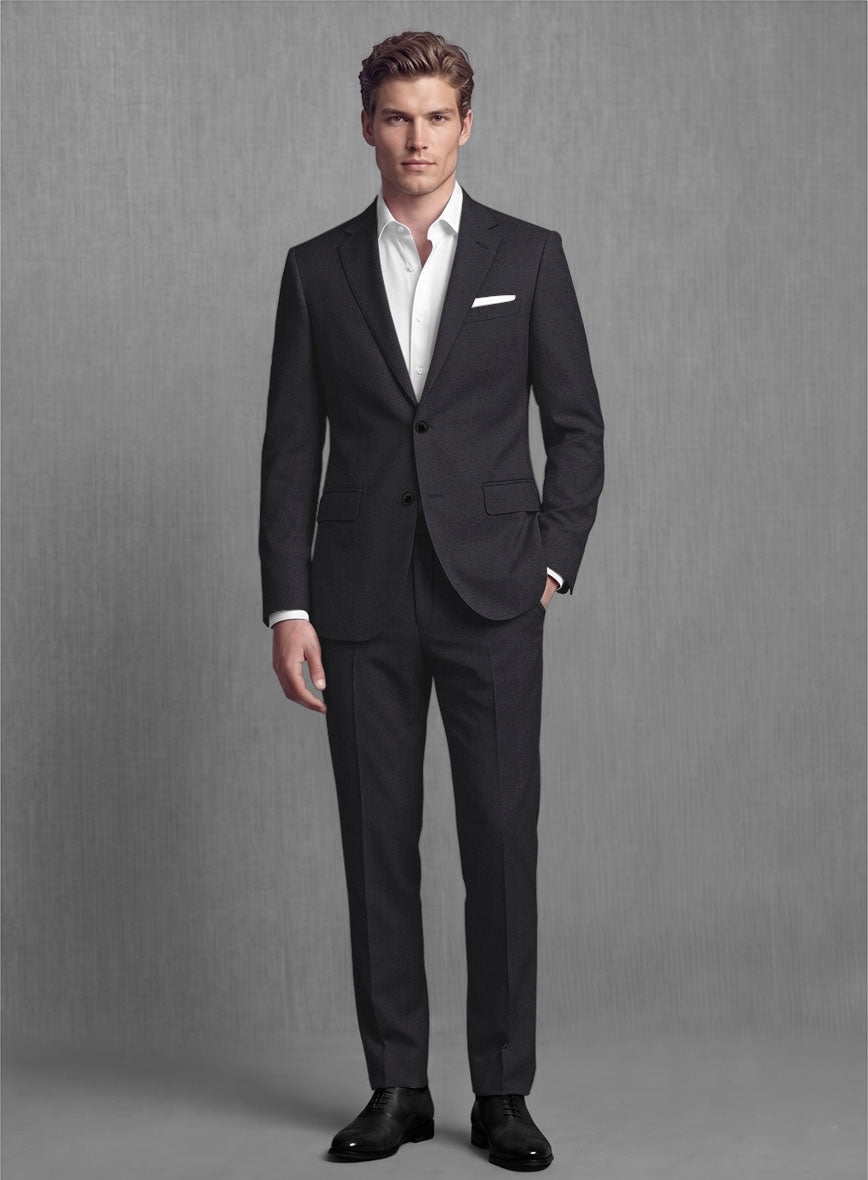 Lanificio Zegna Trofeo Jagur Blue Wool Suit - StudioSuits