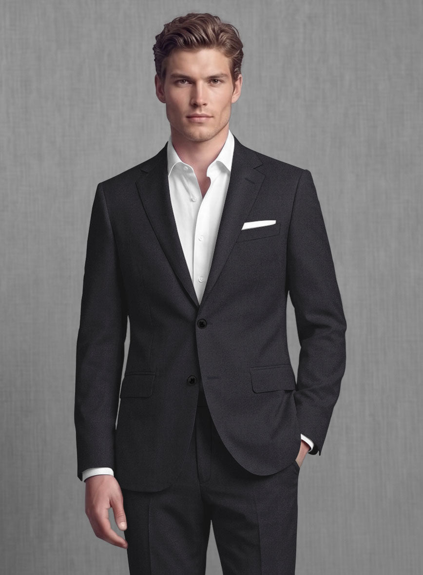 Lanificio Zegna Trofeo Jagur Blue Wool Suit - StudioSuits