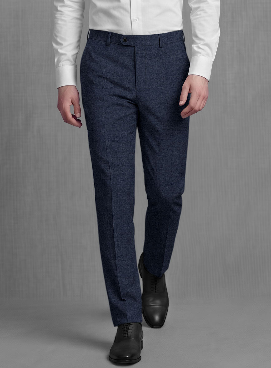 Lanificio Zegna Trofeo Rich Blue Wool Suit - StudioSuits