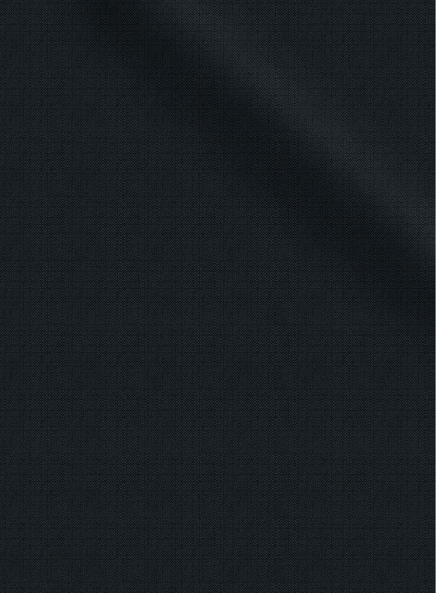 Lanificio Zegna Trofeo Jolge Dark Blue Checks Wool Pants - StudioSuits