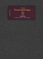 Lanificio Zegna Trofeo Dark Gray Wool Jacket - StudioSuits
