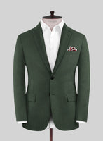 Lanificio Zegna Traveller Green Wool Suit - StudioSuits