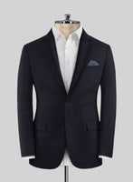 Lanificio Zegna Traveller Sarcos Blue Checks Wool Suit - StudioSuits