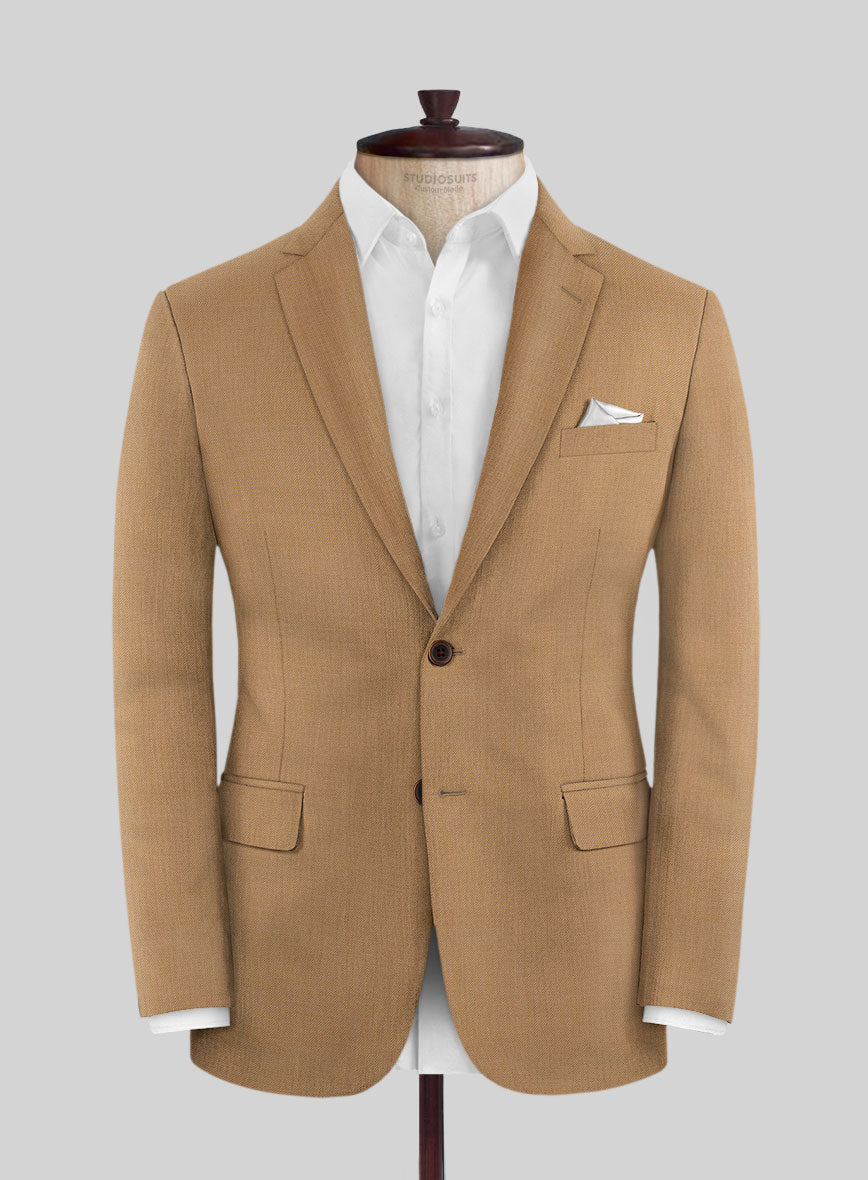 Lanificio Zegna Trofeo Copper Wool Jacket - StudioSuits