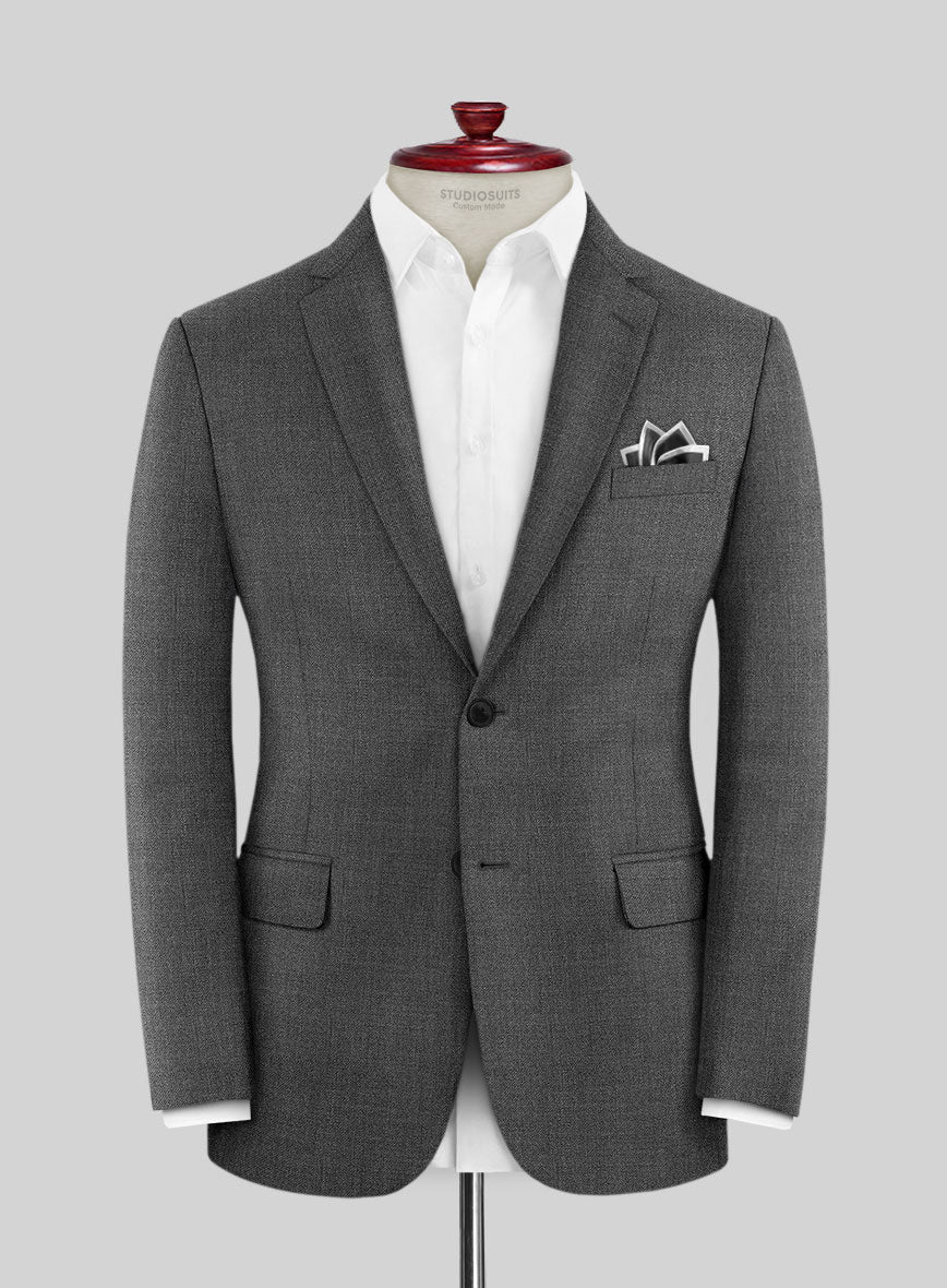 Lanificio Zegna Trofeo Dune Gray Wool Suit - StudioSuits