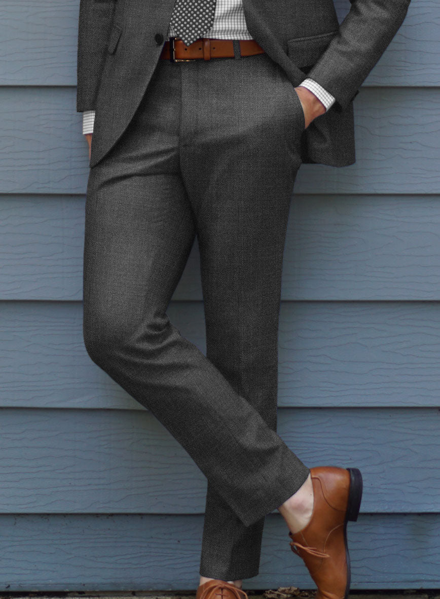 Lanificio Zegna Trofeo Dune Gray Wool Suit - StudioSuits