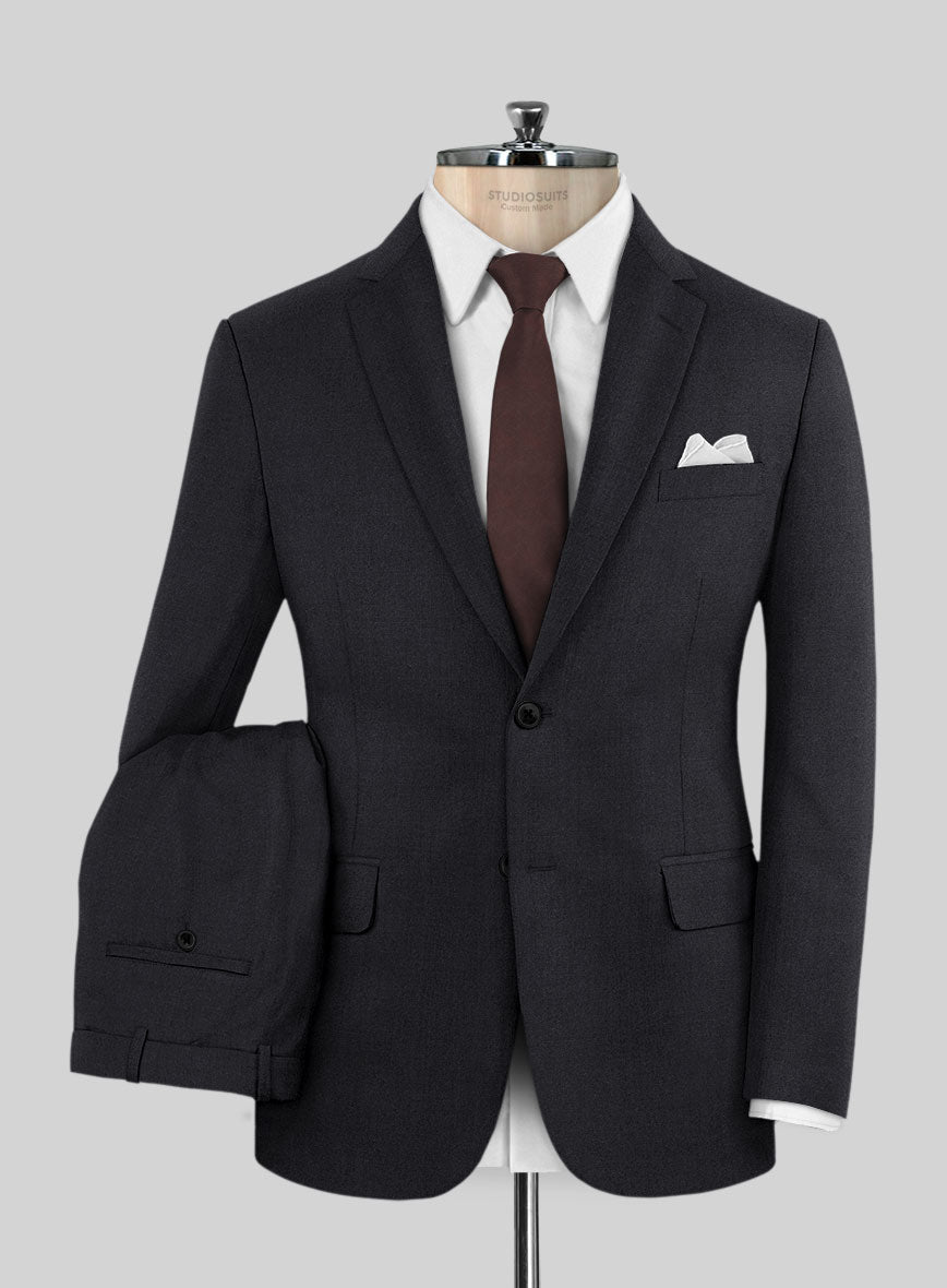 Lanificio Zegna Trofeo Jagur Blue Wool Suit - StudioSuits