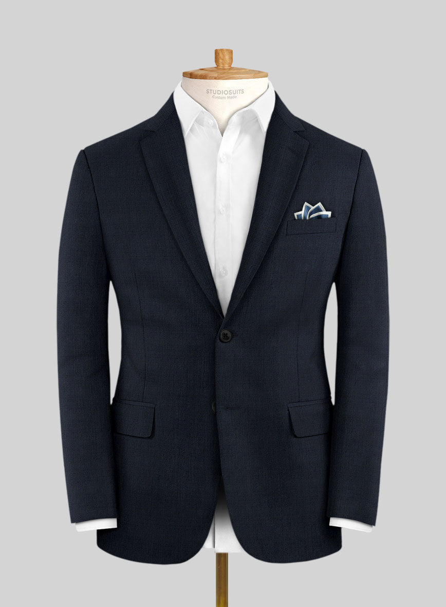 Lanificio Zegna Trofeo Jolge Blue Checks Wool Jacket - StudioSuits