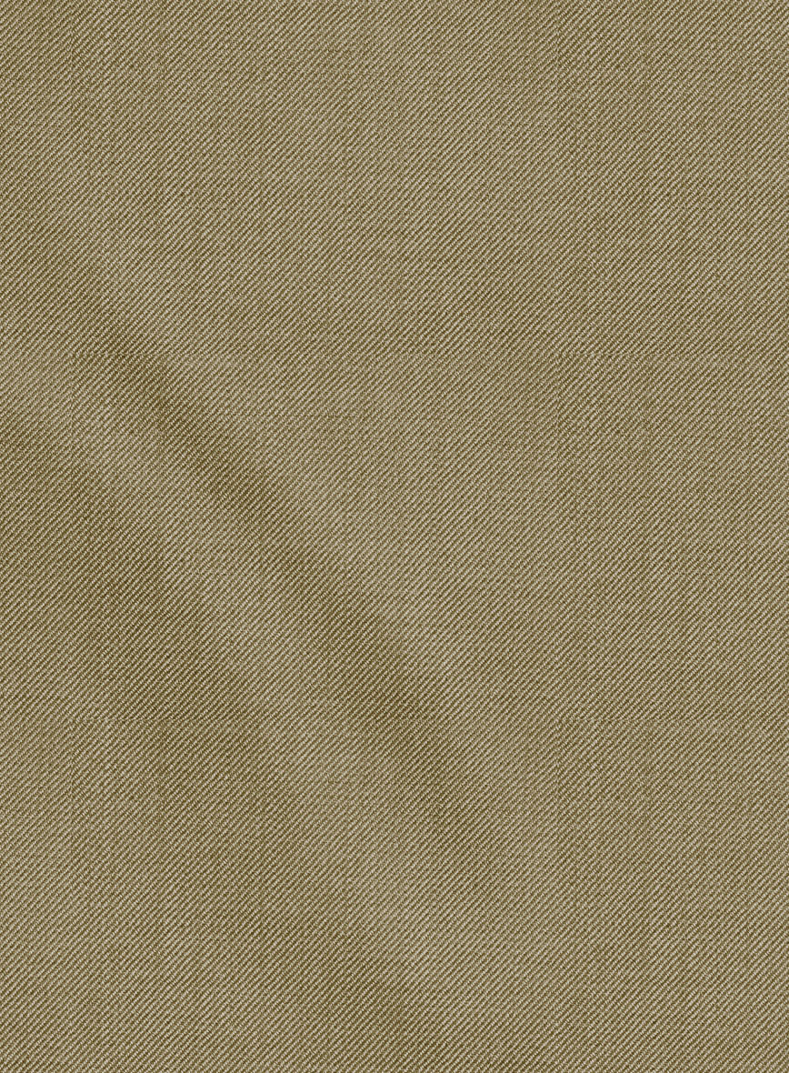 Lanificio Zegna Trofeo Khaki Wool Suit - StudioSuits