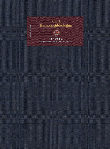 Lanificio Zegna Trofeo Malno Blue Checks Wool Jacket - StudioSuits