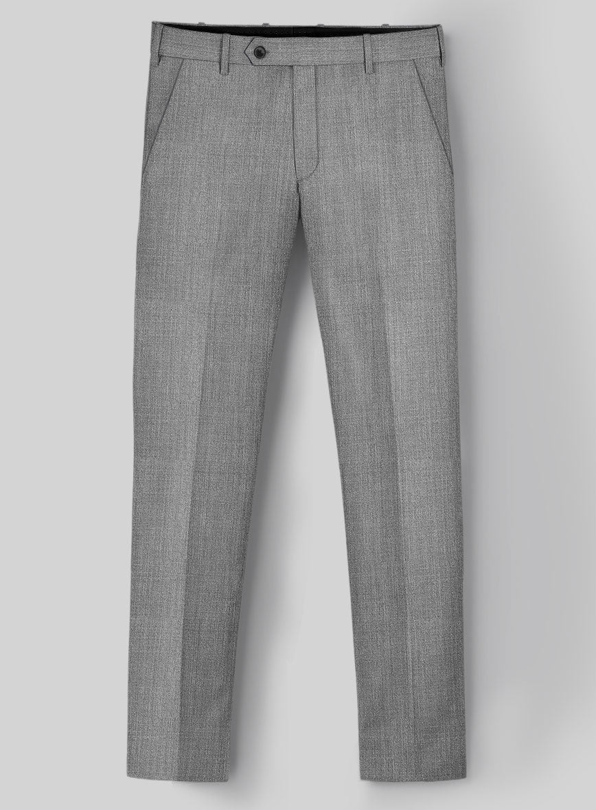 Lanificio Zegna Trofeo Mid Gray Wool Suit - StudioSuits