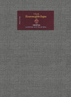 Lanificio Zegna Trofeo Sharkskin Gray Wool Jacket - StudioSuits