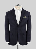 Lanificio Zegna Loop Laonel Blue Stripe Wool Suit - StudioSuits