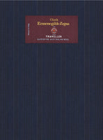 Lanificio Zegna Traveller Adiel Blue Stripe Wool Jacket - StudioSuits