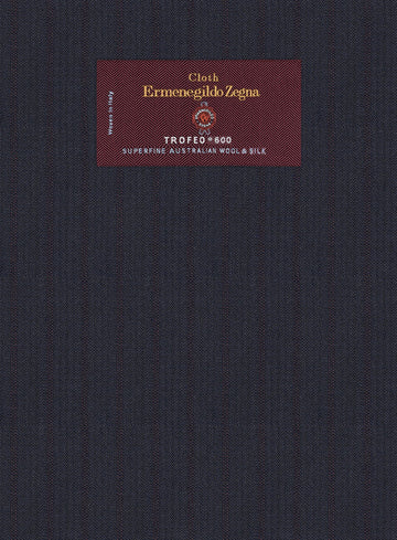 Lanificio Zegna Trofeo Ifrain Blue Stripe Wool Jacket - StudioSuits