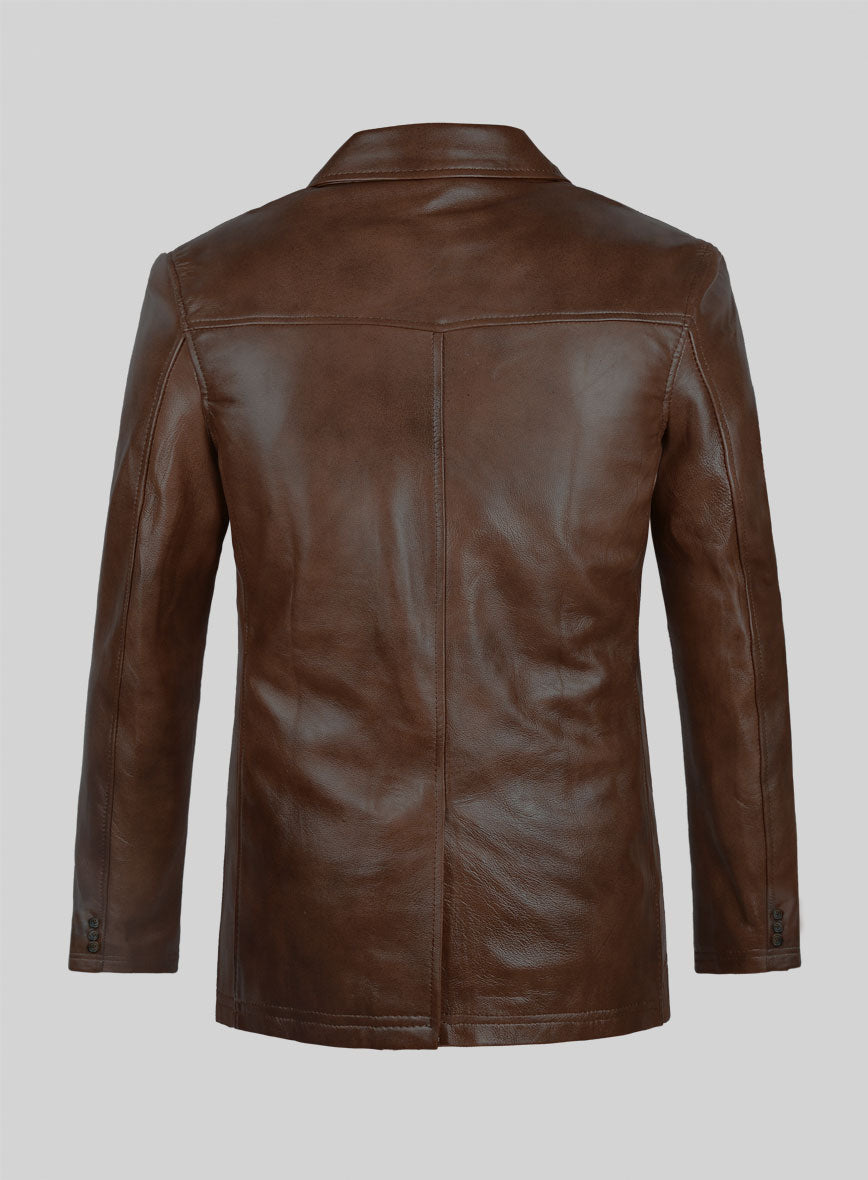 Leather Blazer - # 717 - StudioSuits