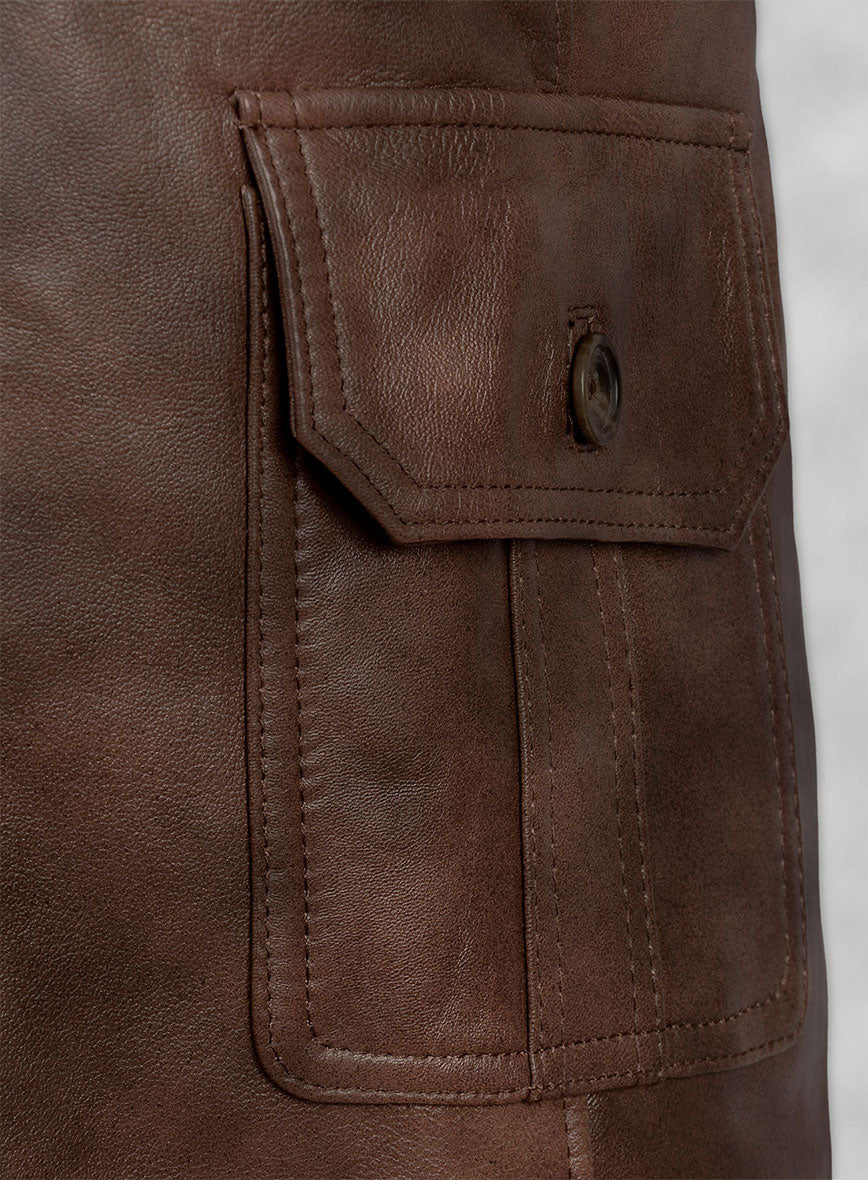 Leather Blazer - # 717 - StudioSuits