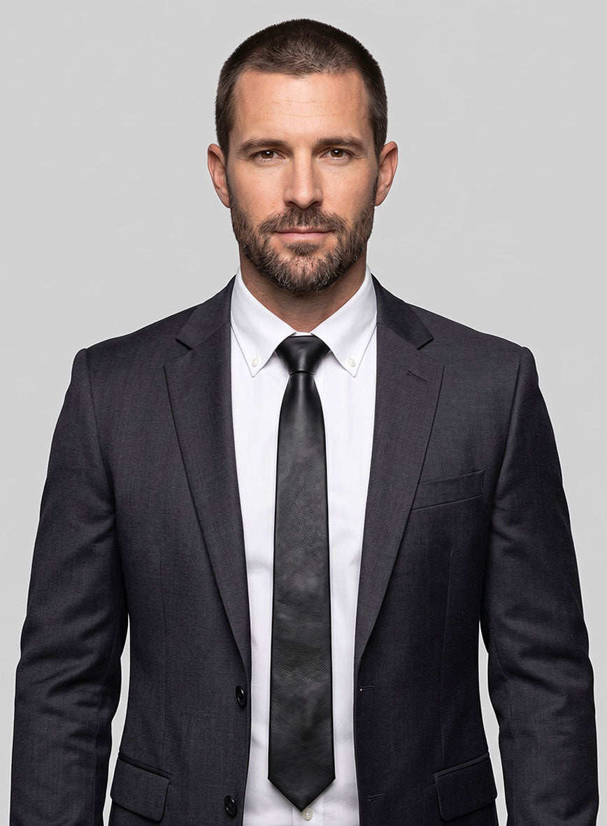Leather Tie - StudioSuits