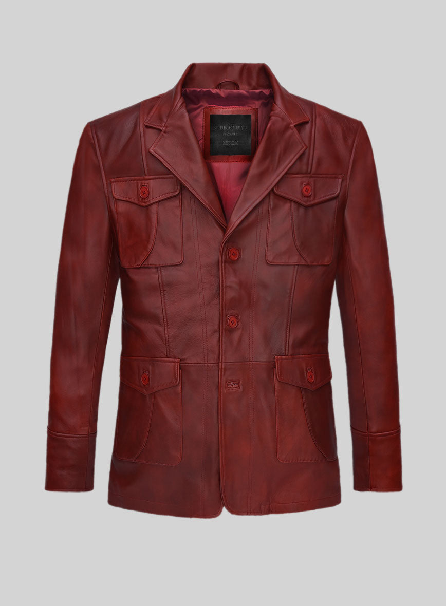 Leather Blazer - # 716 - StudioSuits