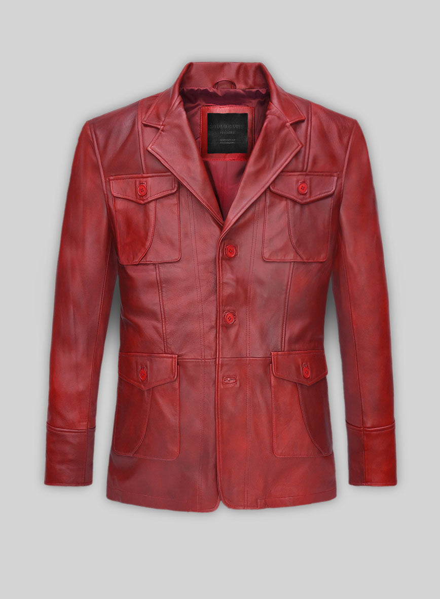 Leather Blazer - # 716 - StudioSuits