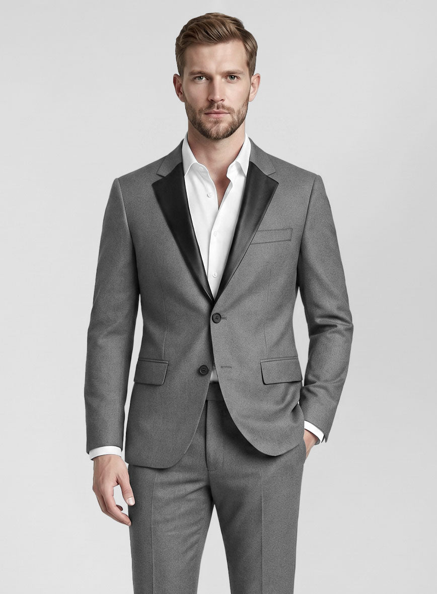 Leather Lapel Suit - StudioSuits