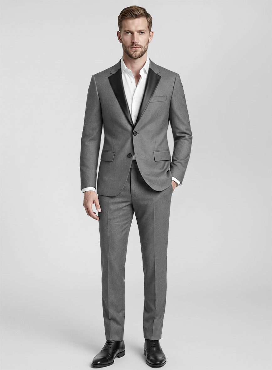Leather Lapel Suit - StudioSuits