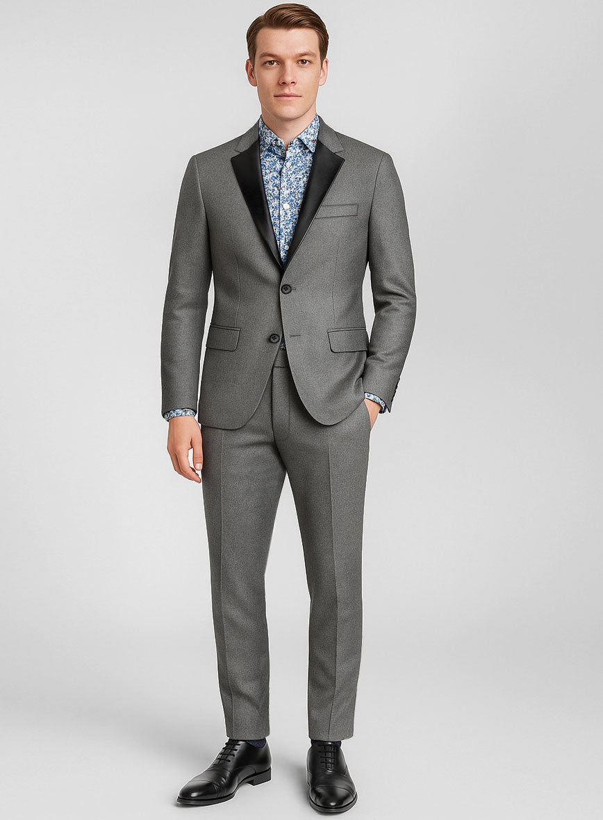 Leather Lapel Suit - StudioSuits