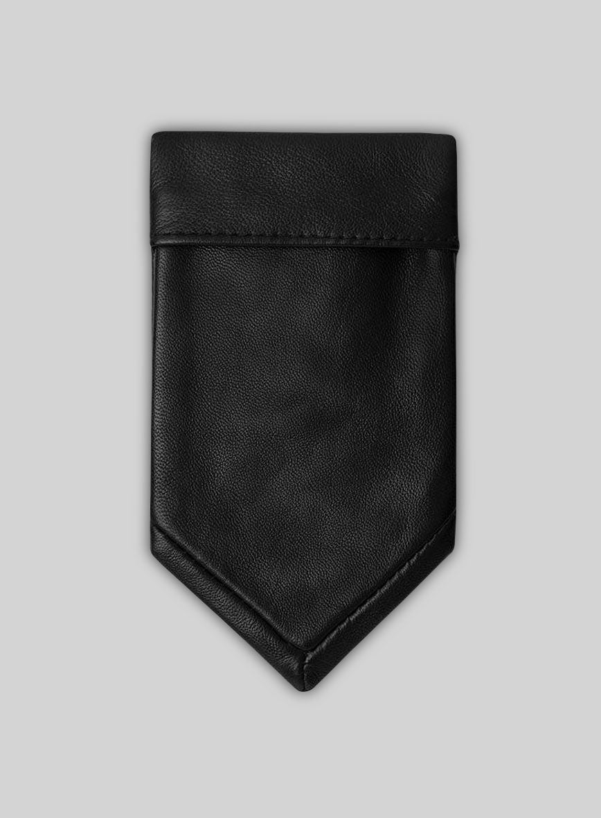 Leather Mini Pocket Square - StudioSuits