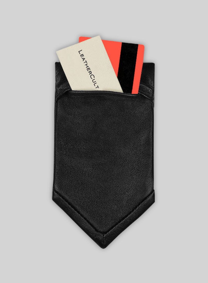 Leather Mini Pocket Square - StudioSuits