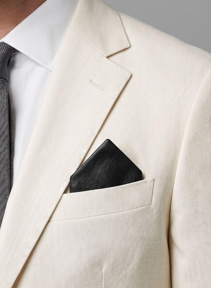 Leather Mini Pocket Square - StudioSuits