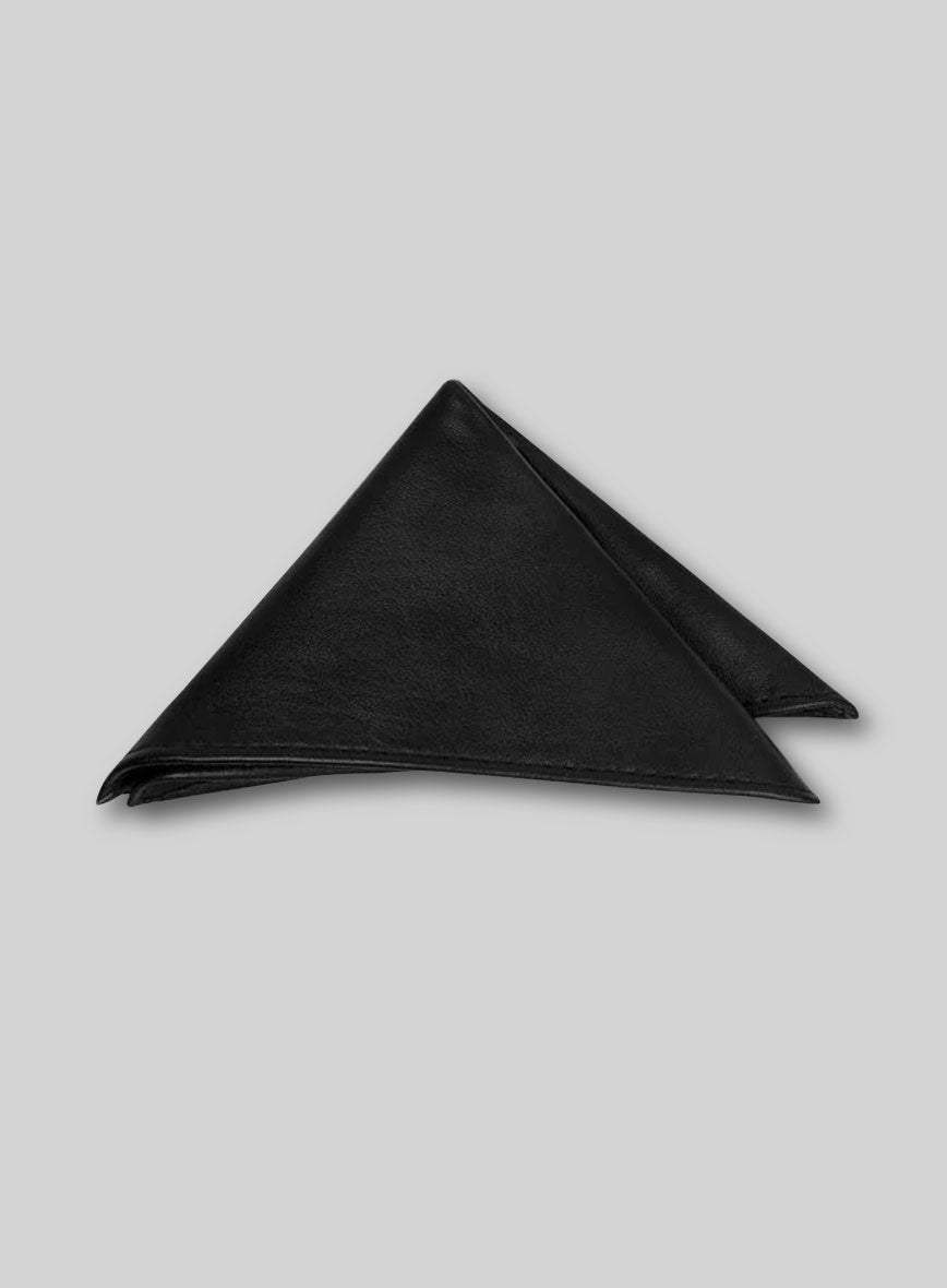 Leather Pocket Square - StudioSuits