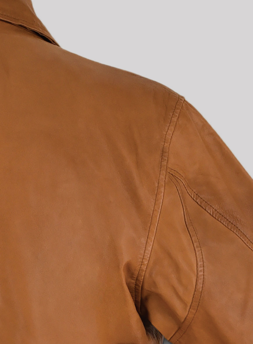 Legends Leather Trench Coat - StudioSuits