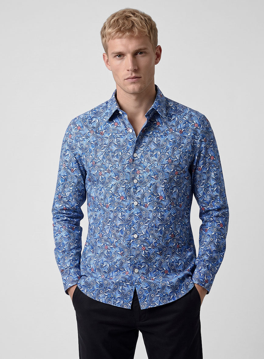 Leggiuno Linen Donio Shirt - StudioSuits