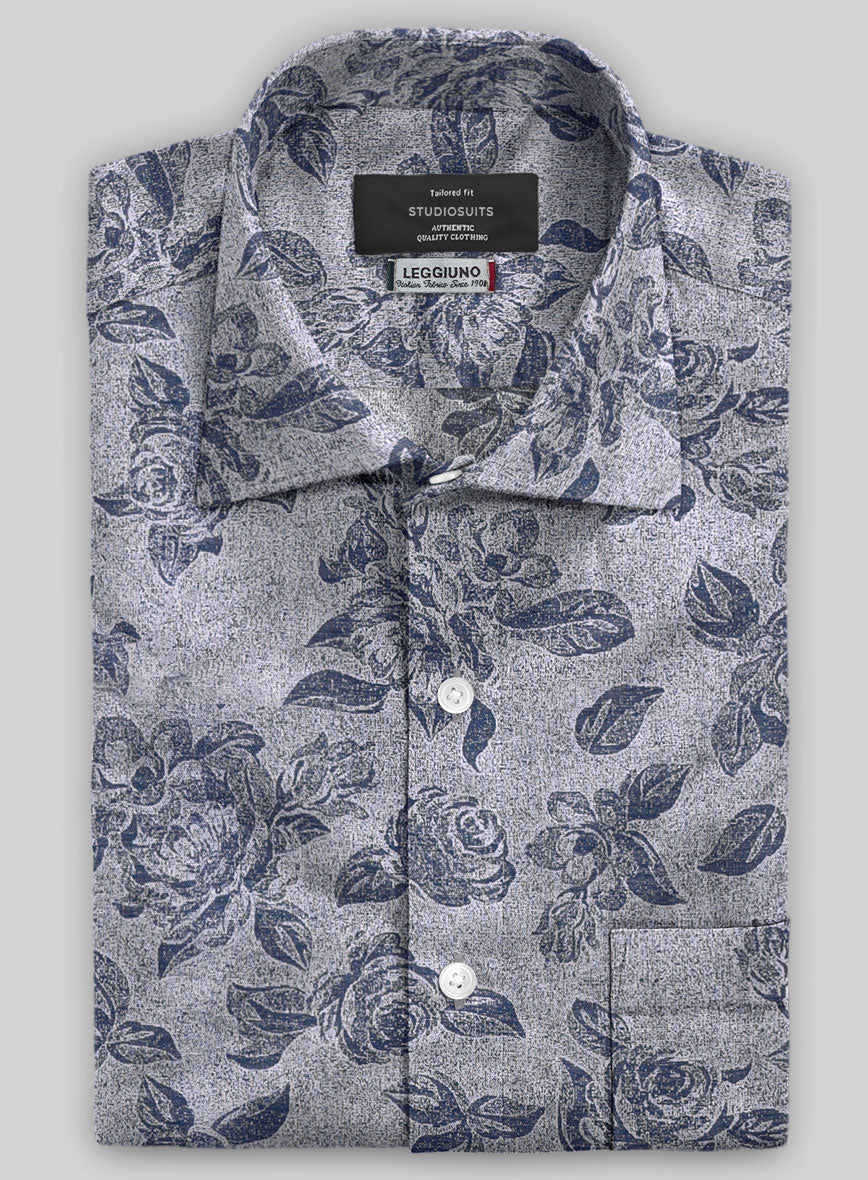 Leggiuno Cotton Linen Isora Shirt - StudioSuits