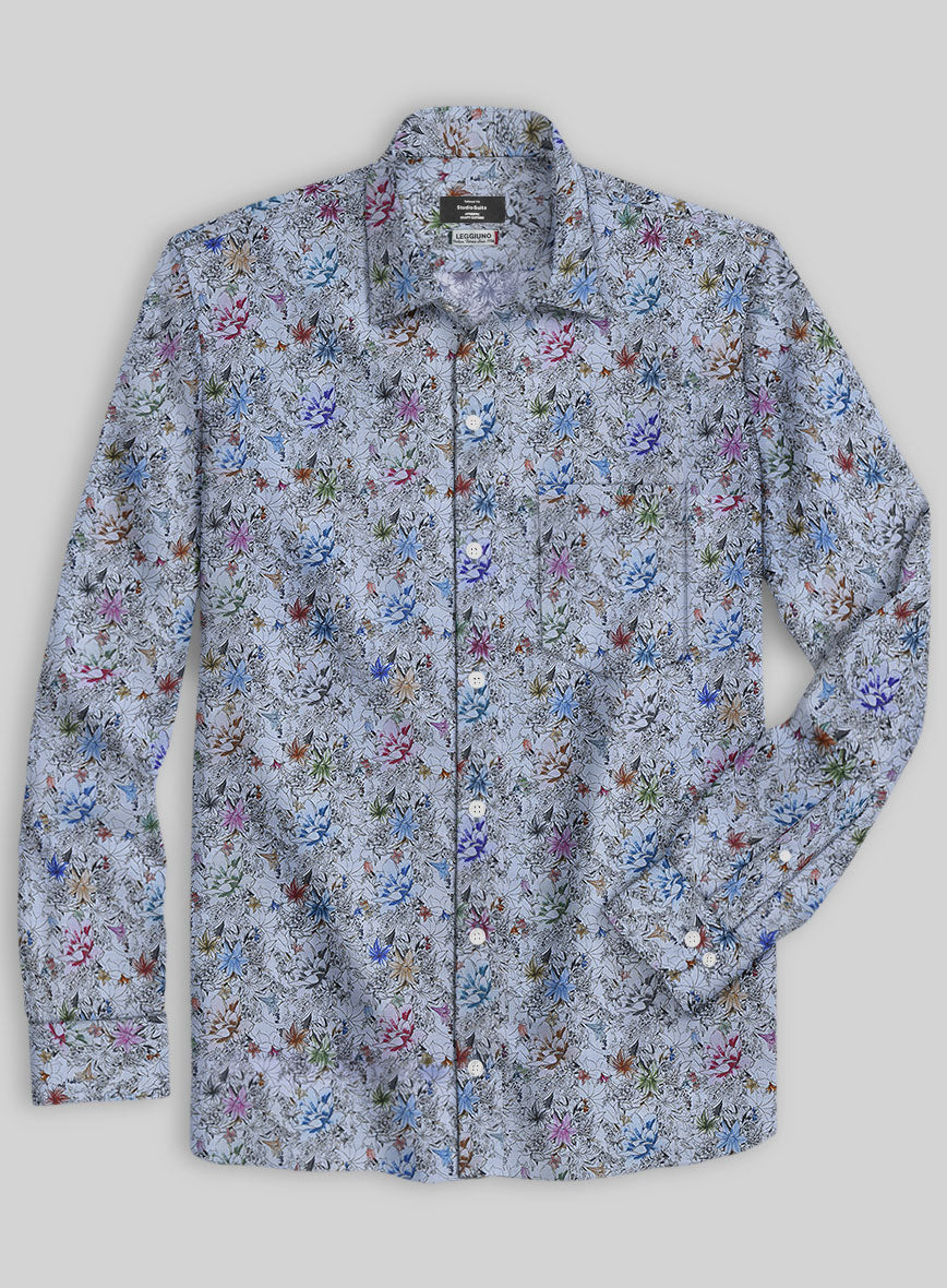 Leggiuno Cotton Obiusi Shirt - StudioSuits