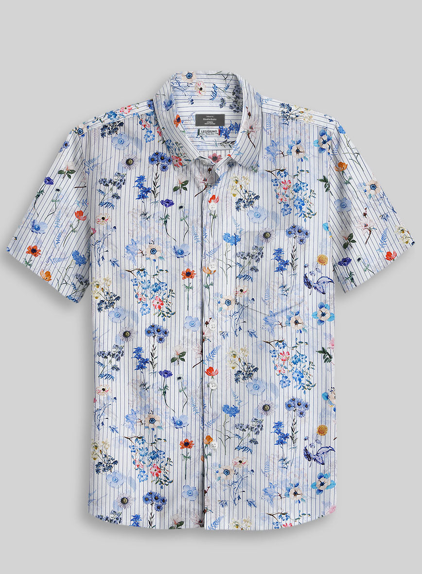 Leggiuno Cotton Tablo Shirt - StudioSuits