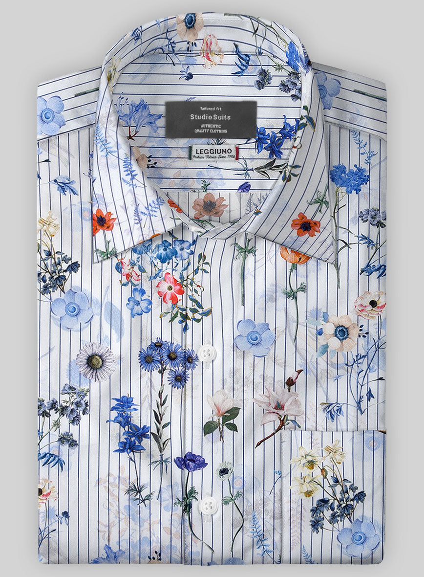 Leggiuno Cotton Tablo Shirt - StudioSuits