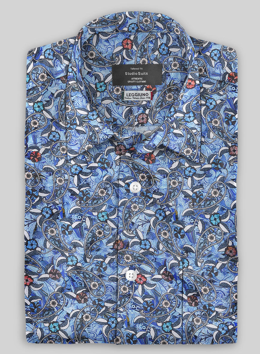 Leggiuno Linen Donio Shirt - StudioSuits