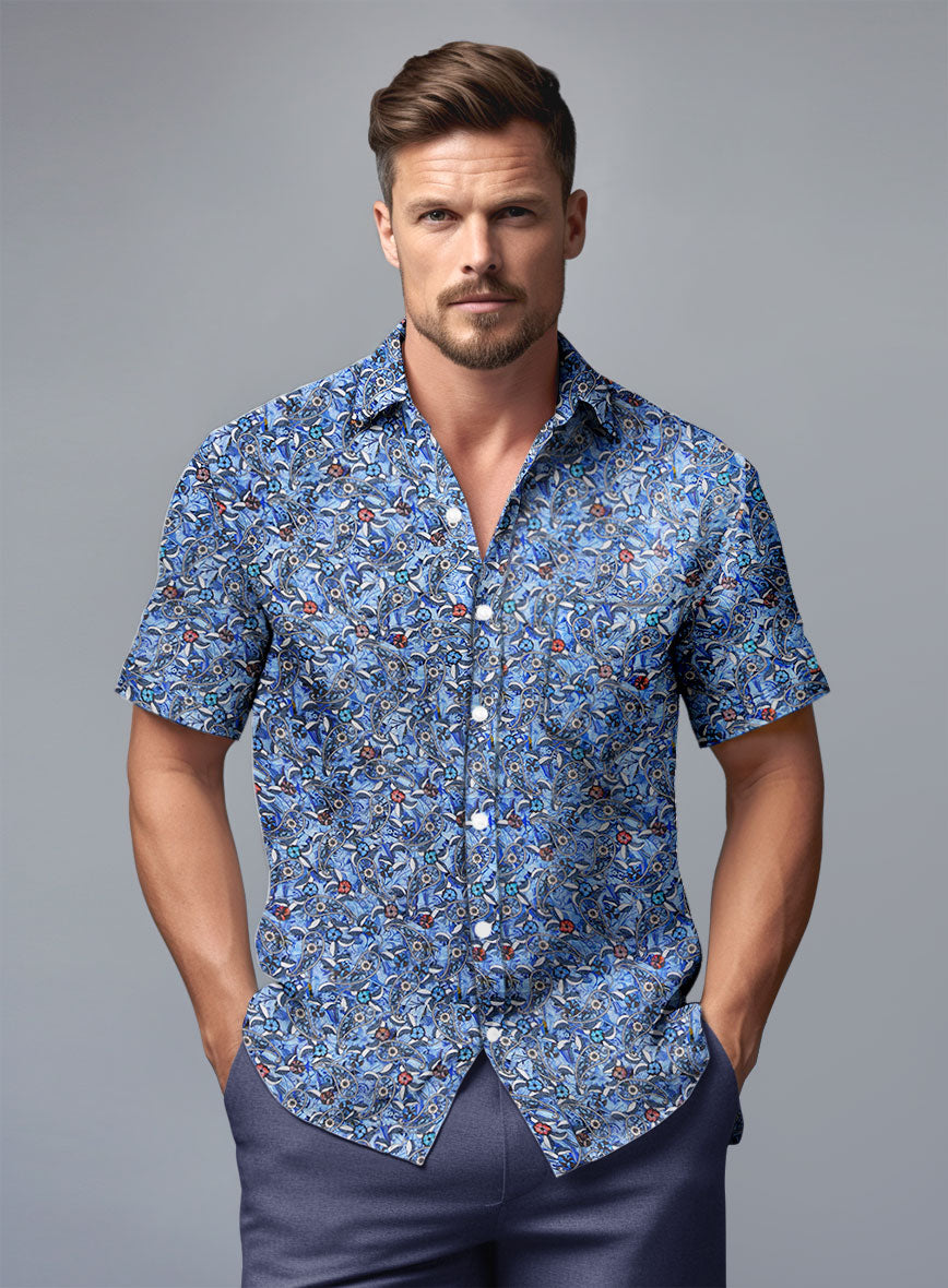 Leggiuno Linen Donio Shirt - StudioSuits