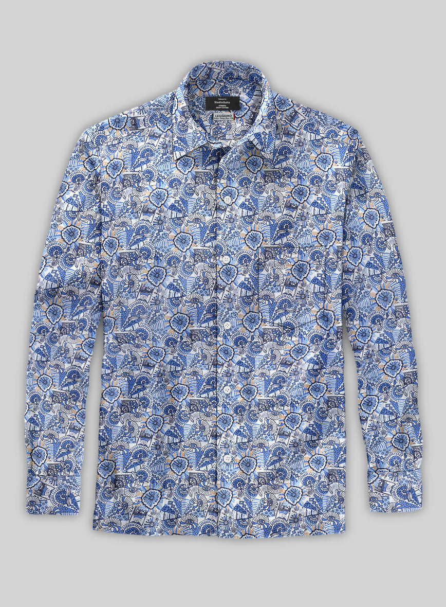 Leggiuno Linen Libo Shirt - StudioSuits