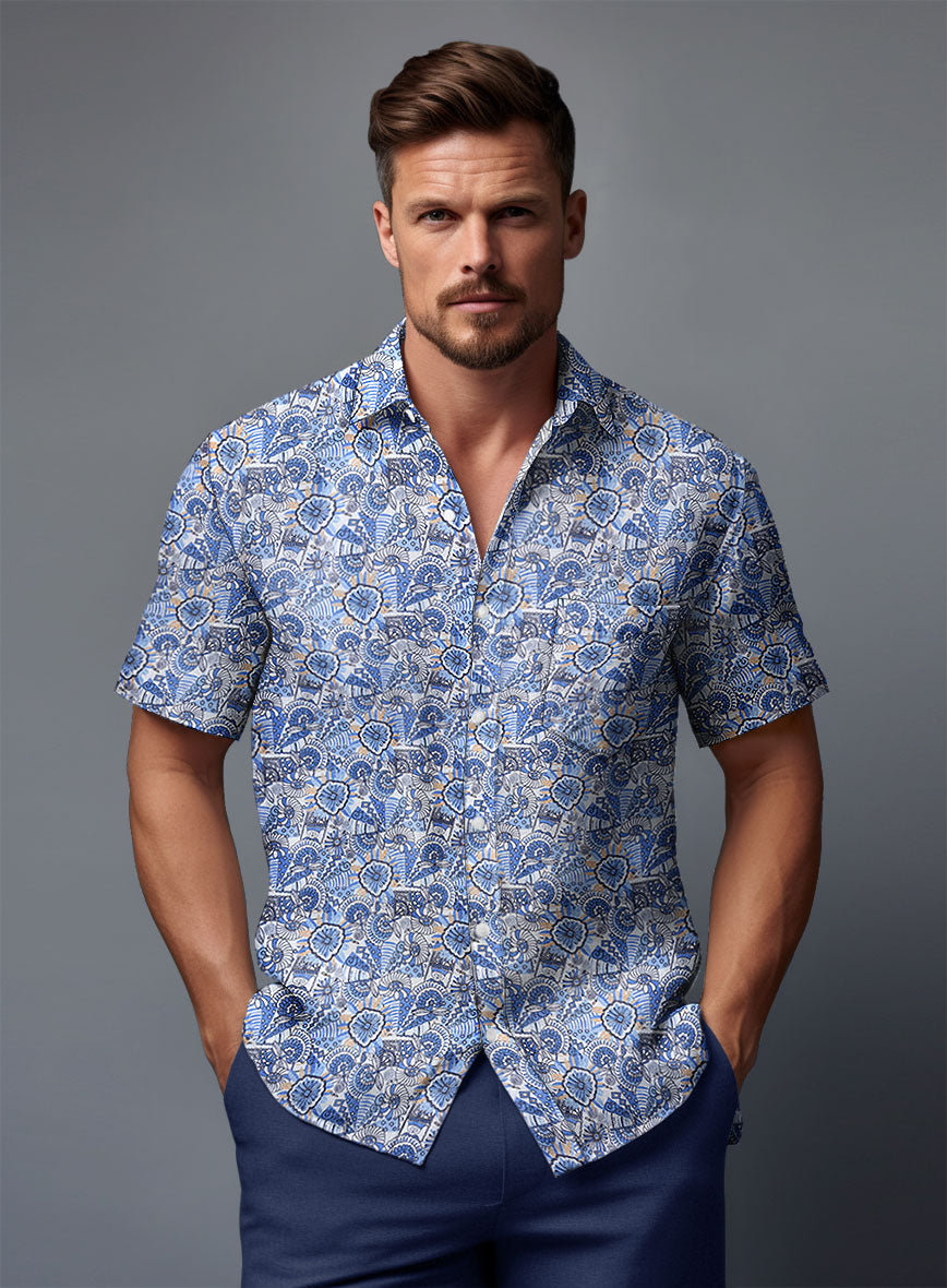 Leggiuno Linen Libo Shirt - StudioSuits