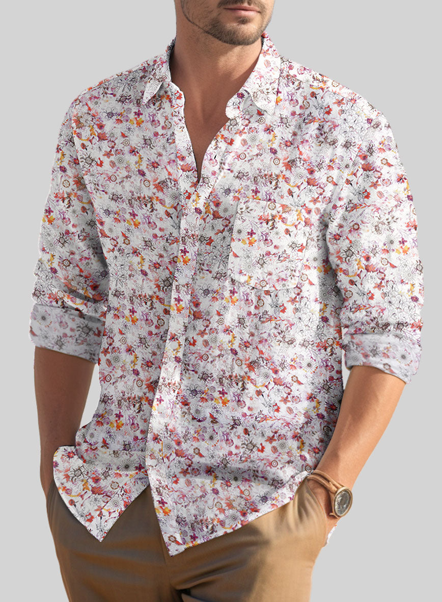 Leggiuno Linen Nara Shirt - StudioSuits