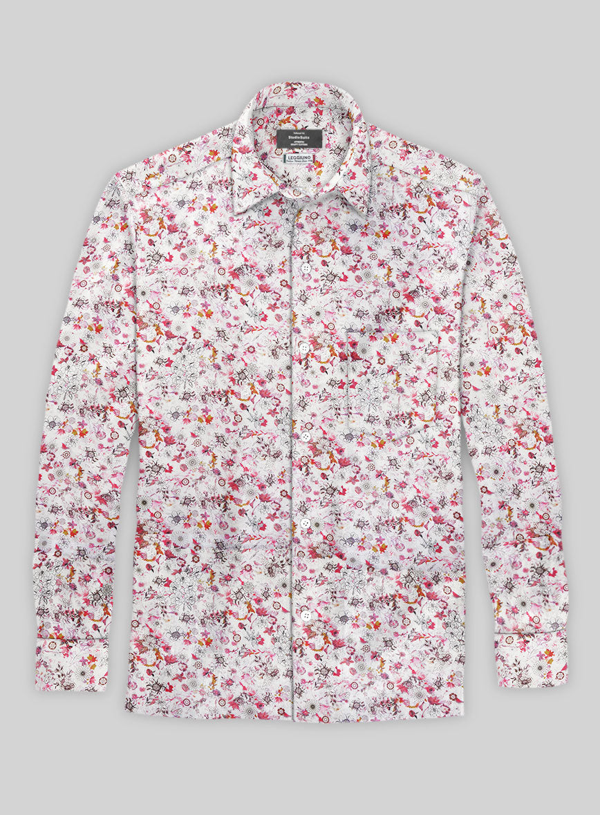 Leggiuno Linen Nara Shirt - StudioSuits