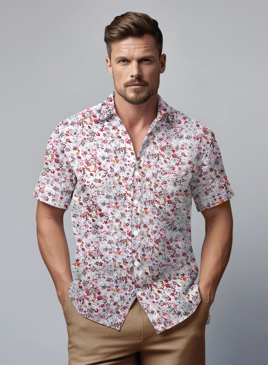 Leggiuno Linen Nara Shirt - StudioSuits