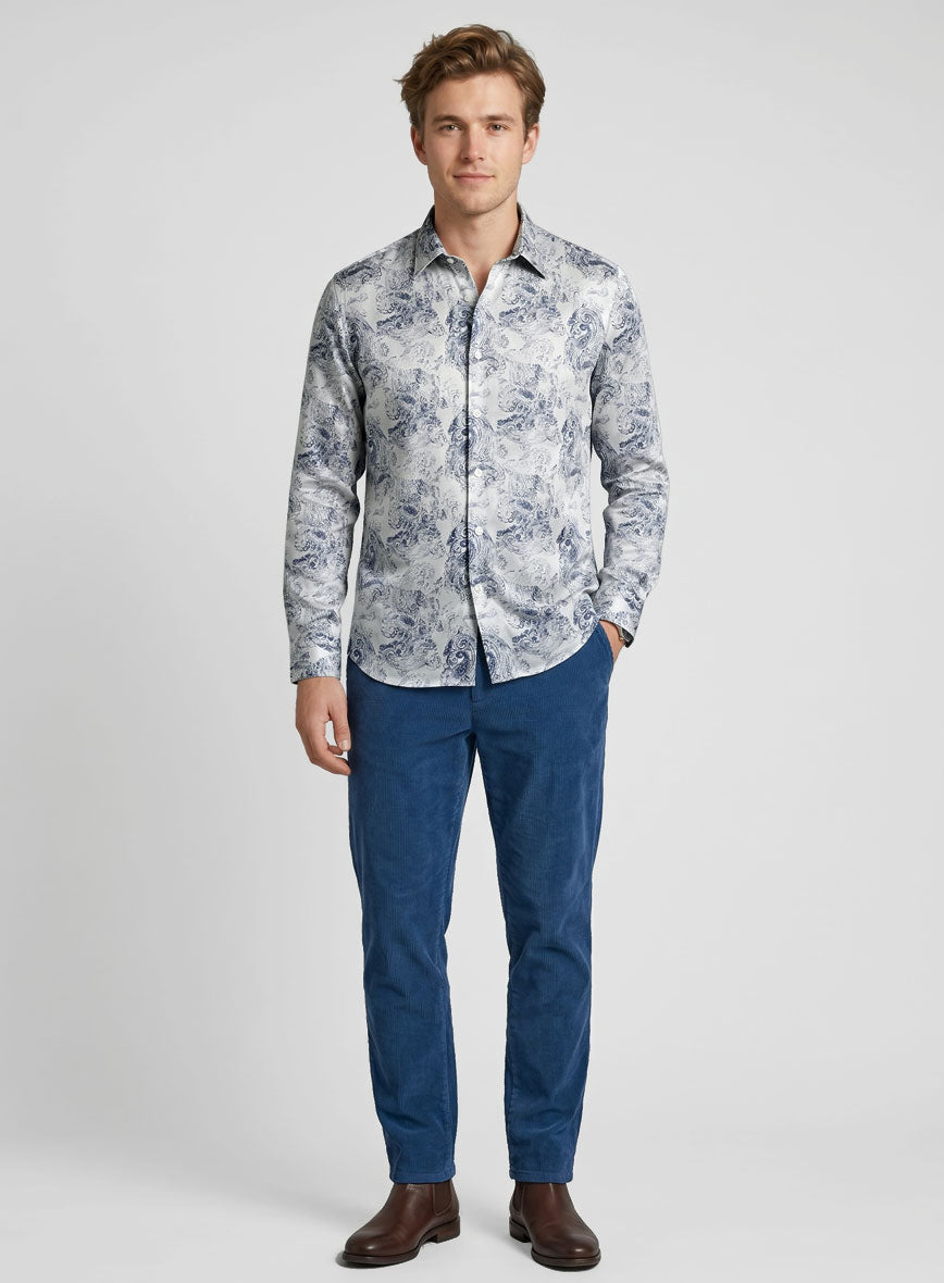 Leontis Silk Cotton Shirt - StudioSuits