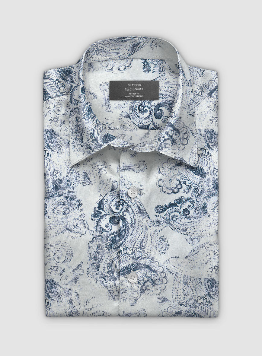 Leontis Silk Cotton Shirt - StudioSuits