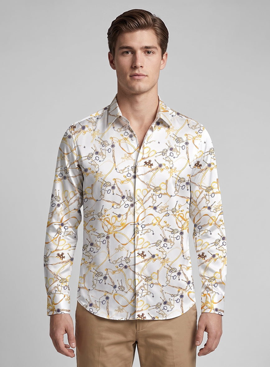 Leopoldo Silk Shirt - StudioSuits