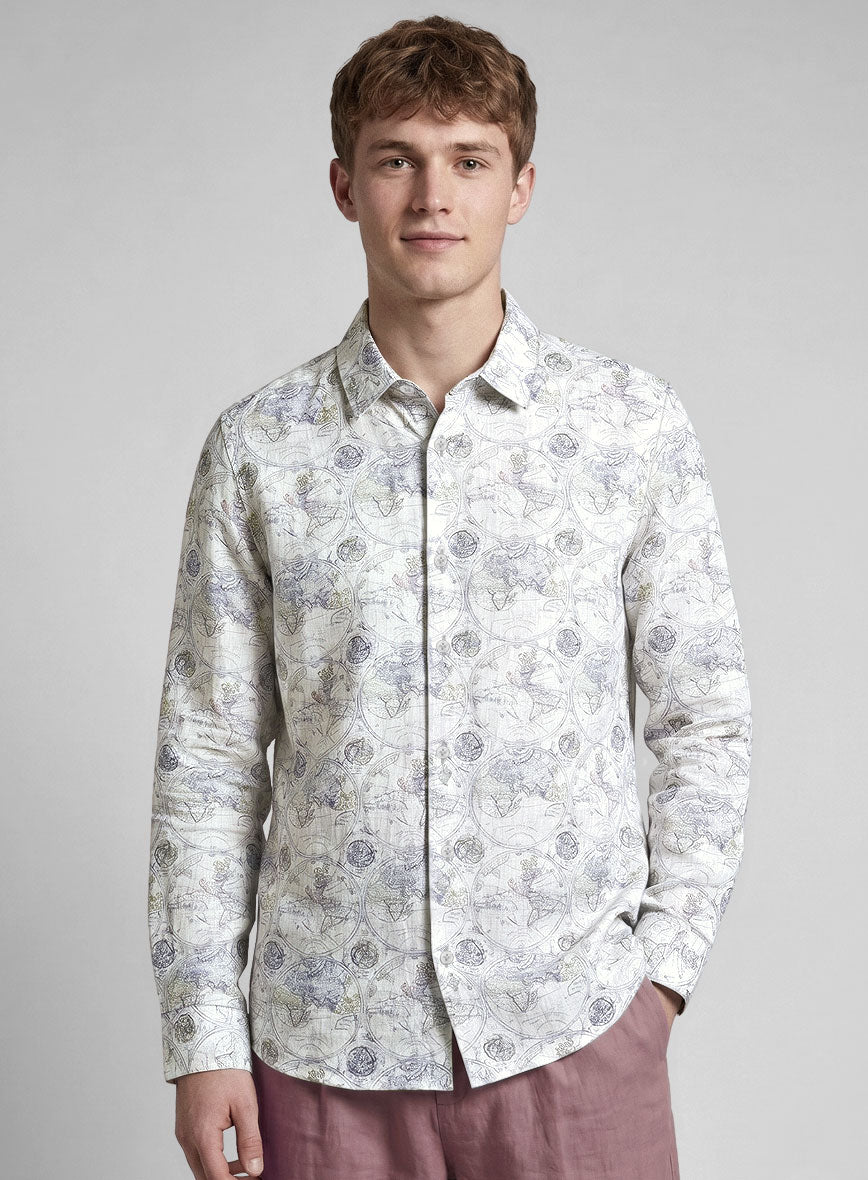 Liberty Atlas Linen Shirt - StudioSuits